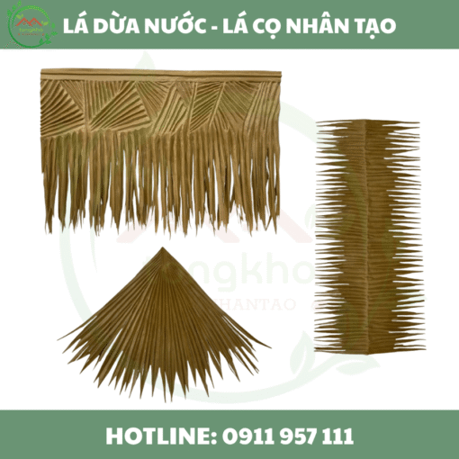 Lá dừa nước nhân tạo