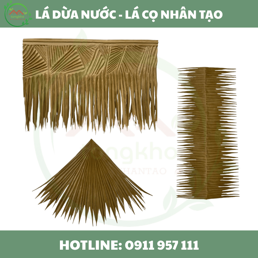 Lá dừa nước nhân tạo