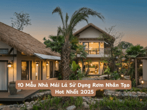 10 Mẫu Nhà Mái Lá Đẹp Nhất 2025