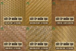 6 mẫu cót éo nhân tạo trang trí nổi bật
