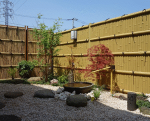 Tường tre nhân tạo đẹp mắt