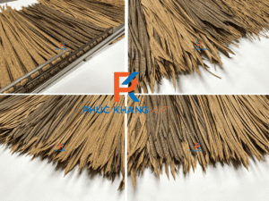 Cận cảnh tấm rơm nhân tạo