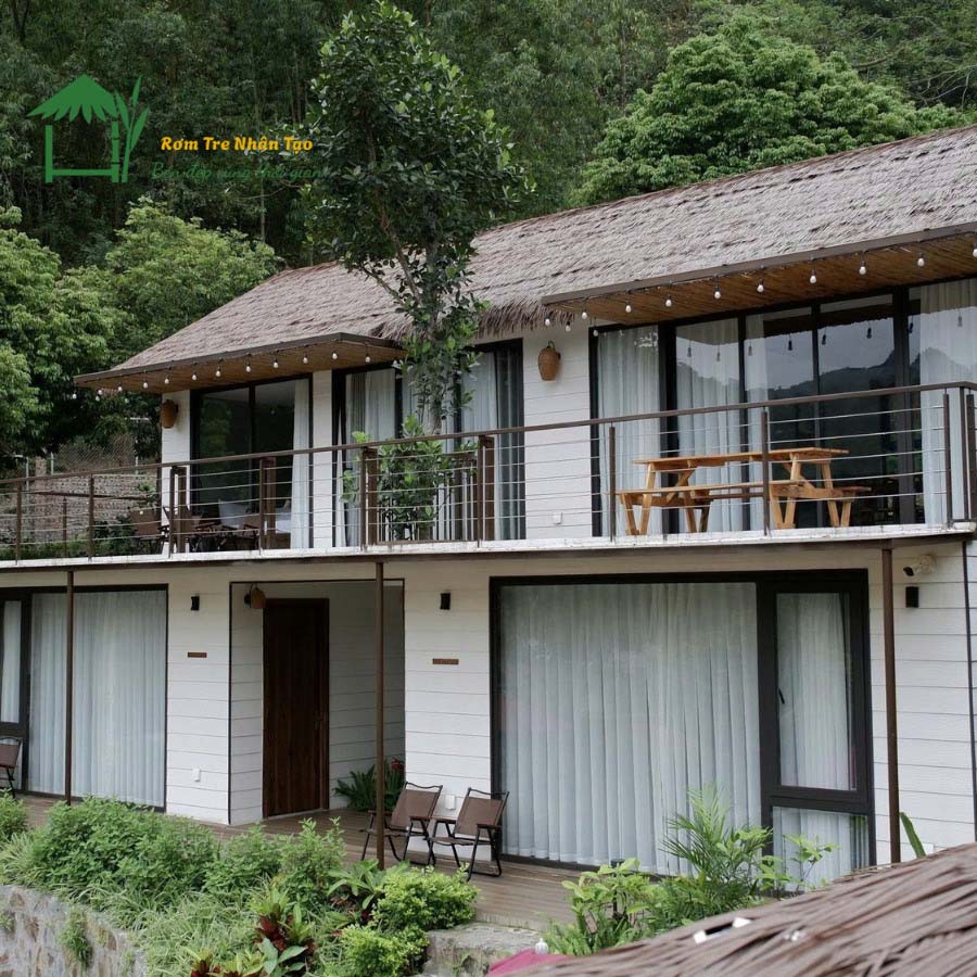 Mái rơm nhân tạo tại Yên Hidden Valley