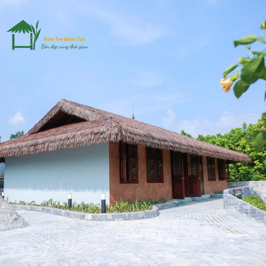 Mái lá nhân tạo có độ bền trên 15 năm