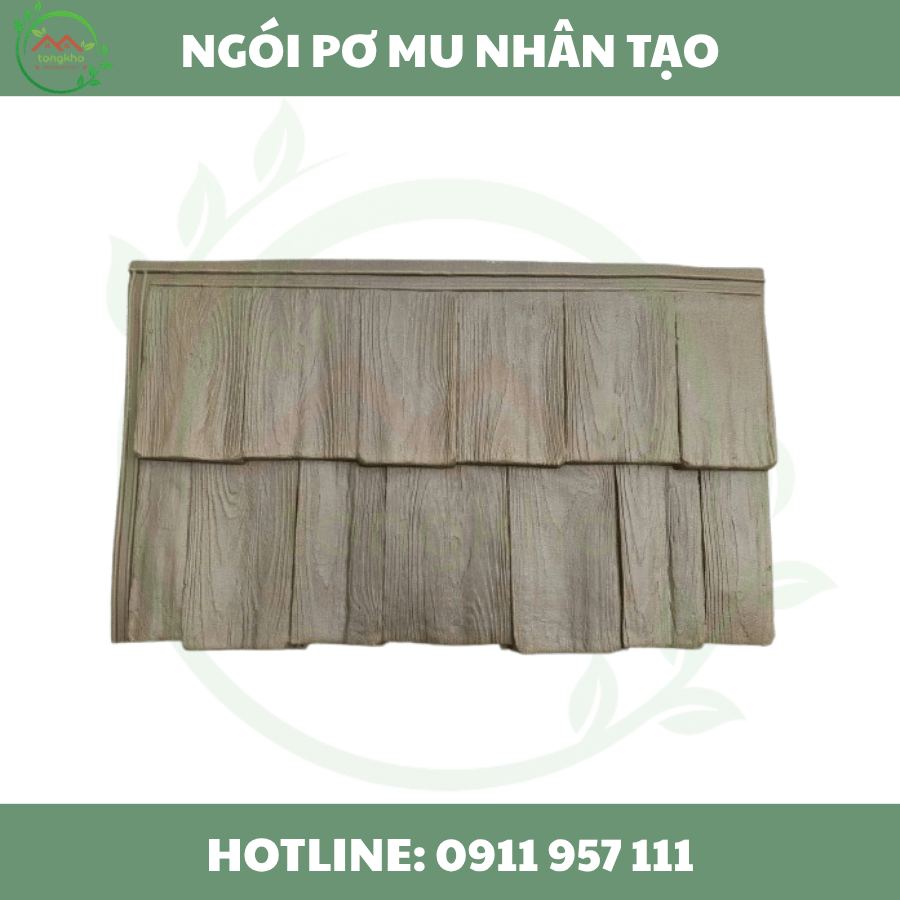 Ngói pơ mu nhân tạo