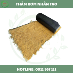 5. Thảm Rơm Nhân Tạo