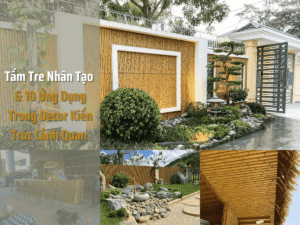 Tấm Tre Nhân Tạo Và 10 Ứng Dụng Trong Decor Kiến Trúc Cảnh Quan